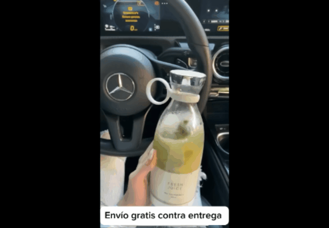 MINI LICUADORA PORTATIL PARA JUGOS Y BAT
