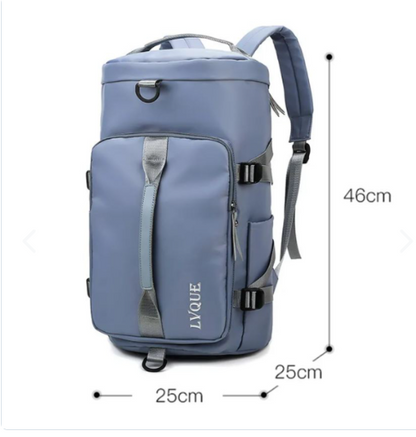 Maleta Deportiva Multifuncional 4 en 1  👉 Úsala como mochila, bolso de hombro, bolso de gimnasio o maleta de viaje. Una sola maleta, 4 formas de llevar tu estilo y organización.
